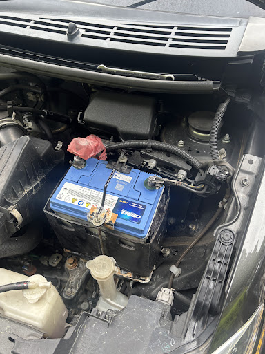 Car battery and tyre pancit Penang