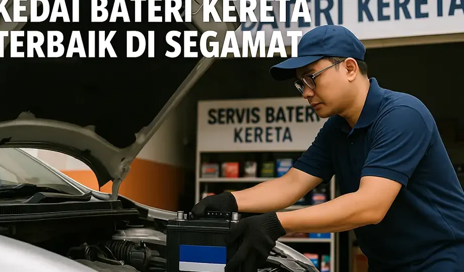 kedai bateri terbaik di daerah segamat