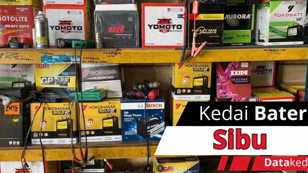 kedai bateri terbaik di sibu